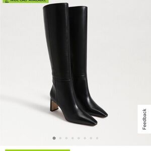 Sam Edelman Sylvia Black Knee-High Women's Boots